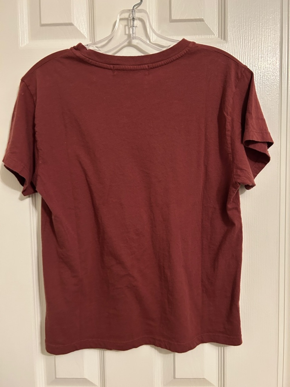 LETLUV Johnny Cash Graphic Tee - Burgundy - Picture 3 of 5